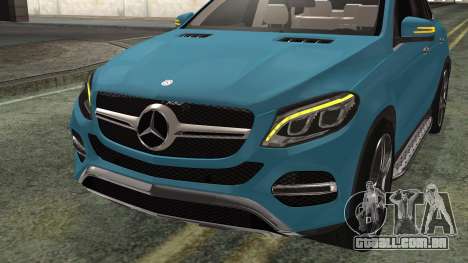 Mercedes-Benz GLE 450 AMG 2015 para GTA San Andreas