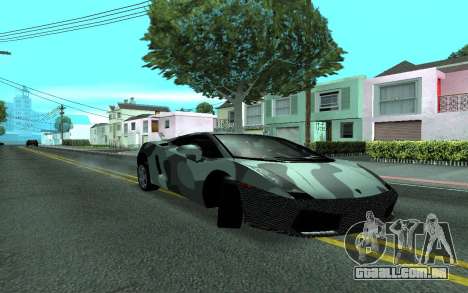 Lamborghini Gallardo Tunable para GTA San Andreas
