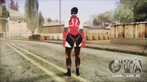 Tekken Tag Tournament 2 Zafina Dress v1 para GTA San Andreas