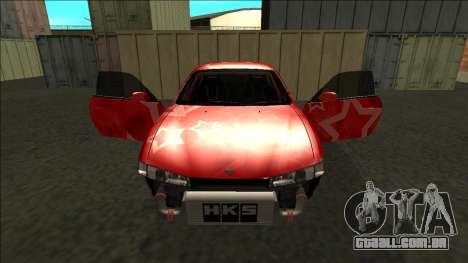 Nissan Silvia S14 Drift Red Star para GTA San Andreas