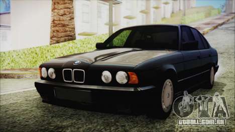 BMW 525i E34 1992 para GTA San Andreas