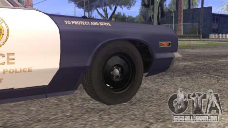 Dodge Monaco 1974 LSPD StickTop Version para GTA San Andreas