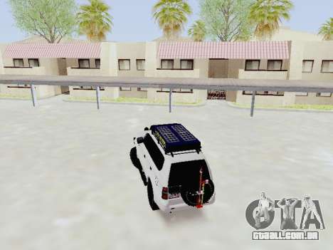 Toyota Land Cruiser Prado off-road LED para GTA San Andreas