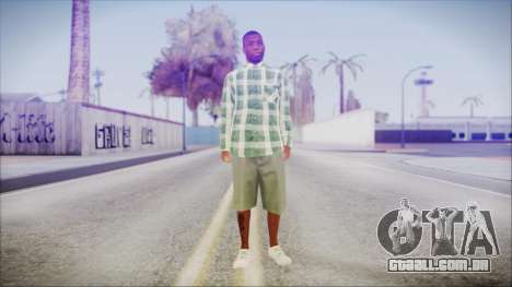 GTA 5 Grove Gang Member 2 para GTA San Andreas