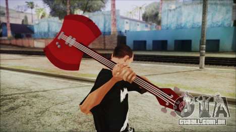 Axe Bass Marceline from Adventure Time para GTA San Andreas