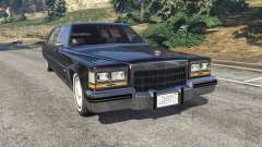 Cadillac Fleetwood 1985 Limousine [Beta] para GTA 5