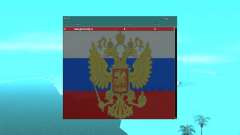 SampGui Bandeira da Rússia com brasão de armas para GTA San Andreas