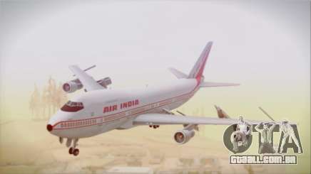 Boeing 747-237Bs Air India Akbar para GTA San Andreas