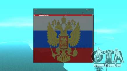 SampGui Bandeira da Rússia com brasão de armas para GTA San Andreas