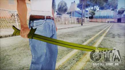 Grass Sword from Adventure Time para GTA San Andreas