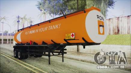GTA 5 RON Tanker Trailer para GTA San Andreas