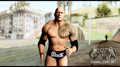 WWE The Rock para GTA San Andreas