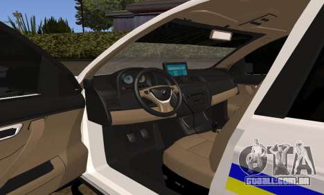 BMW X5 Ukranian Police para GTA San Andreas