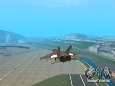 O MiG 25 para GTA San Andreas