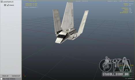 Star Wars: Imperial Shuttle Tydirium para GTA 5