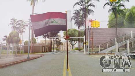 Iraq Flag HD para GTA San Andreas