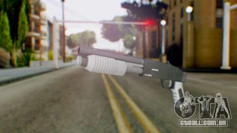 GTA 5 Sawed-Off Shotgun - Misterix 4 Weapons para GTA San Andreas