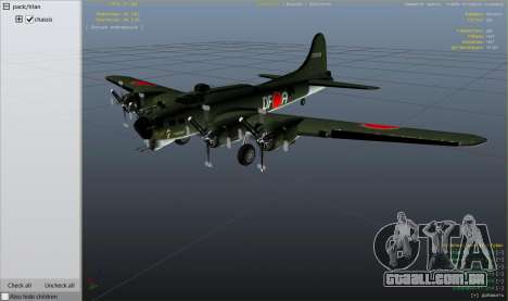 Boeing B-17 Flying Fortress para GTA 5