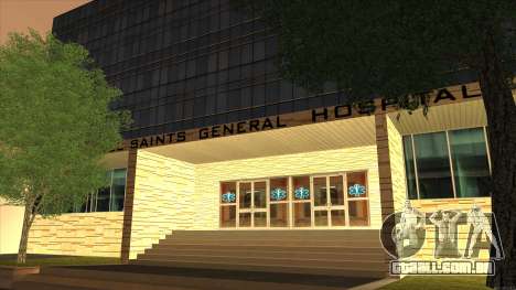 LSPD, All Saints Hospital & Skyscrapers 2016 para GTA San Andreas