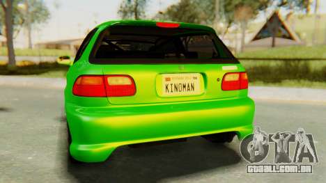 Honda Civic Vti 1994 V1.0 para GTA San Andreas