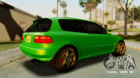 Honda Civic Vti 1994 V1.0 para GTA San Andreas