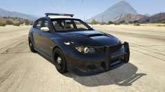 LAPD Subaru Impreza WRX STI para GTA 5