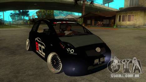 Toyota Yaris (Vitz) [Black Car Community] para GTA San Andreas