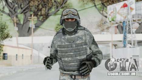 Acu Soldier Balaclava v4 para GTA San Andreas