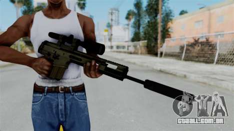 SCAR-20 v1 Folded para GTA San Andreas