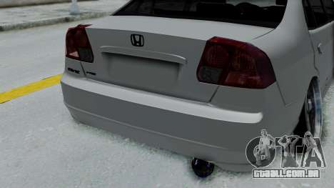 Honda Civic 2002 Model Vtec1 para GTA San Andreas