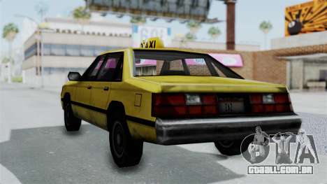 Taxi from GTA Vice City para GTA San Andreas