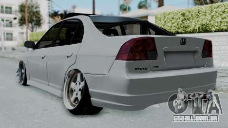 Honda Civic 2002 Model Vtec1 para GTA San Andreas