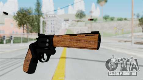 Wood Revolver para GTA San Andreas