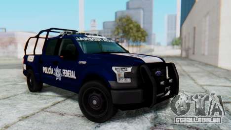 Ford F-150 2015 Policia Federal para GTA San Andreas
