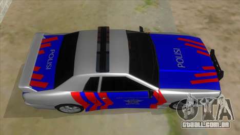 Elegy NR32 Police Edition White Highway para GTA San Andreas