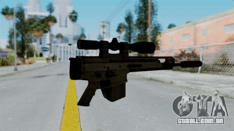 SCAR-20 v1 Folded para GTA San Andreas