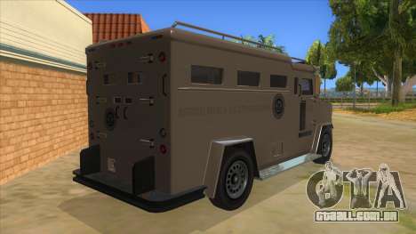 GTA 5 Brute Riot Police para GTA San Andreas