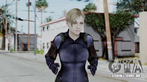 Jill Valentine Battlesuit Closed RE5 para GTA San Andreas