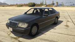 Mercedes-Benz S600 (W140) [Replace] v1.1 para GTA 5