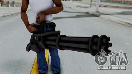 GTA 5 Minigun para GTA San Andreas