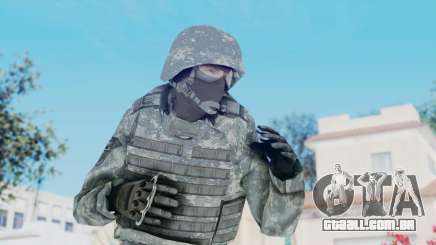 Acu Soldier Balaclava v3 para GTA San Andreas