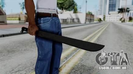 No More Room in Hell - Machete para GTA San Andreas