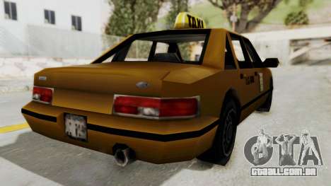 GTA 3 - Taxi para GTA San Andreas