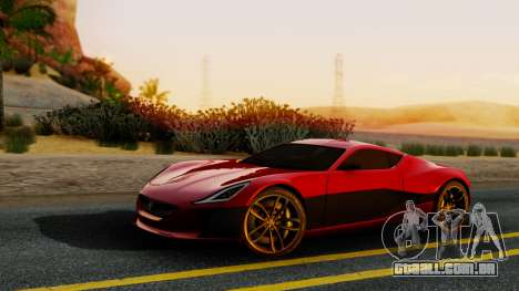 Rimac Concept One para GTA San Andreas