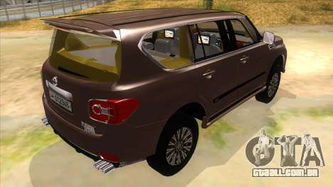 Nissan Patrol 2016 para GTA San Andreas