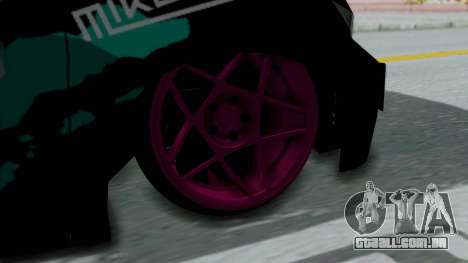 Toyota Vellfire Miku Pocky Exhaust Final Version para GTA San Andreas