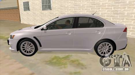 Mitsubishi Lancer Evolution X Tunable para GTA San Andreas