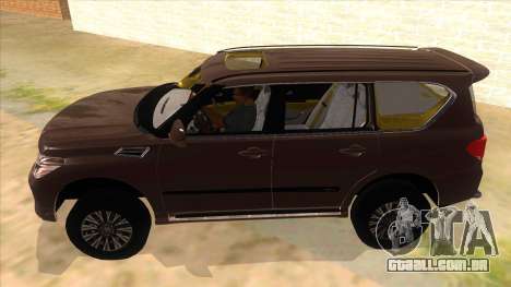 Nissan Patrol 2016 para GTA San Andreas