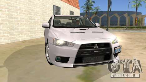 Mitsubishi Lancer Evolution X Tunable para GTA San Andreas