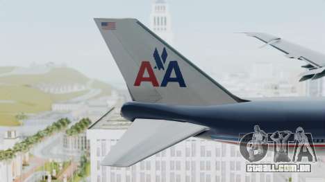 Boeing 747-200 American Airlines para GTA San Andreas